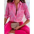 Women's Blouse Shirt Button Pocket Long Sleeve by DailySale