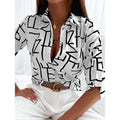 Women's Blouse Shirt Button Pocket Long Sleeve by DailySale