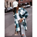 Women's Blouse Shirt Shacket Button Pocket Long Sleeve by DailySale