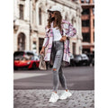 Women's Blouse Shirt Shacket Button Pocket Long Sleeve by DailySale