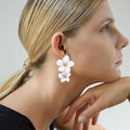 Women's Boho Flower Shaped Daisy Stud Earrings by DailySale