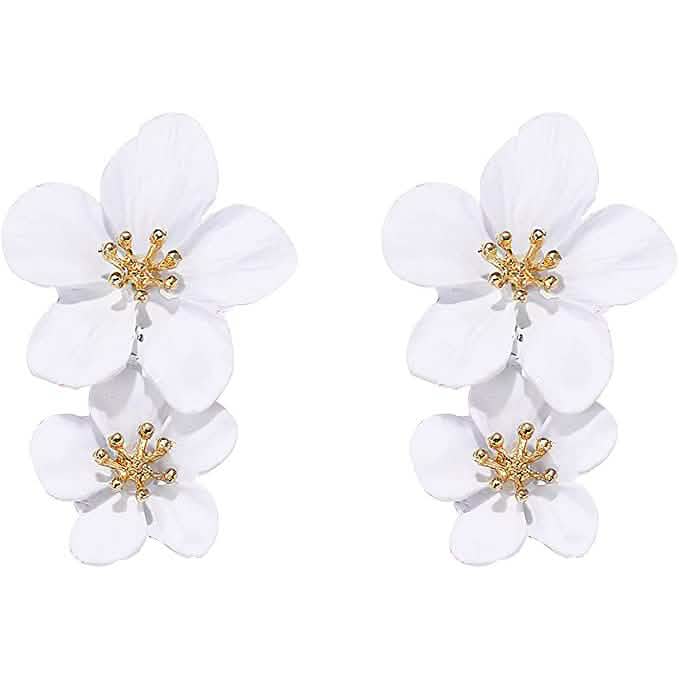 Women's Boho Flower Shaped Daisy Stud Earrings by DailySale