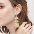 Women's Boho Vintage Round Earrings by DailySale