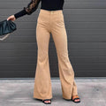 Women's Bootcut Pants Trousers Jeans Corduroy by DailySale