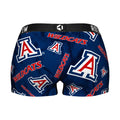 Women's Boy Shorts - Arizona Wildcats - Logo All-Over by Rock 'Em Socks