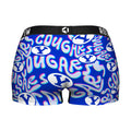 Women's Boy Shorts - BYU Cougars - Twisted Wordmark by Rock 'Em Socks