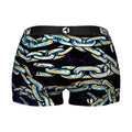 Women's Boy Shorts - Chains All-Over by Rock 'Em Socks