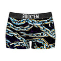 Women's Boy Shorts - Chains All-Over by Rock 'Em Socks