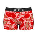 Women's Boy Shorts - Cherries by Rock 'Em Socks