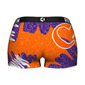 Women's Boy Shorts - Clemson Tigers - Team Blast by Rock 'Em Socks