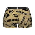 Women's Boy Shorts - Colorado Buffaloes - Logo All-Over by Rock 'Em Socks