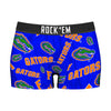 Women's Boy Shorts - Florida Gators - Logo All-Over