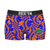 Women's Boy Shorts - Florida Gators - Wavy Checkers