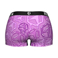 Women's Boy Shorts - Hex Drip (Lilac) by Rock 'Em Socks