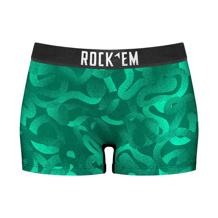 Women's Boy Shorts - In Motion by Rock 'Em Socks