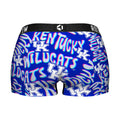 Women's Boy Shorts - Kentucky Wildcats - Twisted Wordmark by Rock 'Em Socks