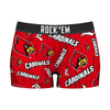 Women's Boy Shorts - Louisville Cardinals - Logo All-Over