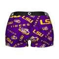 Women's Boy Shorts - LSU Tigers - Logo All-Over by Rock 'Em Socks