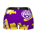 Women's Boy Shorts - LSU Tigers - Team Blast by Rock 'Em Socks