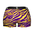 Women's Boy Shorts - LSU Tigers - Tiger Stripes by Rock 'Em Socks