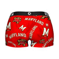 Women's Boy Shorts - Maryland Terrapins - Logo All-Over by Rock 'Em Socks