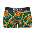 Women's Boy Shorts - Miami Hurricanes - Cuban Links by Rock 'Em Socks