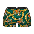 Women's Boy Shorts - Miami Hurricanes - Cuban Links by Rock 'Em Socks