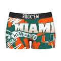 Women's Boy Shorts - Miami Hurricanes - Team Blast by Rock 'Em Socks