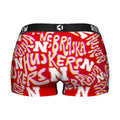 Women's Boy Shorts - Nebraska Huskers - Twisted Wordmark by Rock 'Em Socks