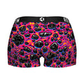 Women's Boy Shorts - Neon Lava by Rock 'Em Socks