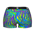 Women's Boy Shorts - Neon Wave by Rock 'Em Socks