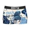 Women's Boy Shorts - North Carolina Tar Heels - Graffiti