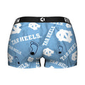 Women's Boy Shorts - North Carolina Tar Heels - Logo All-Over by Rock 'Em Socks