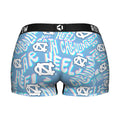 Women's Boy Shorts - North Carolina Tar Heels - Twisted Wordmark by Rock 'Em Socks
