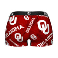 Women's Boy Shorts - Oklahoma Sooners - Logo All-Over by Rock 'Em Socks
