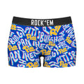 Women's Boy Shorts - Pittsburgh Panthers - Twisted Wordmark by Rock 'Em Socks