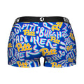 Women's Boy Shorts - Pittsburgh Panthers - Twisted Wordmark by Rock 'Em Socks