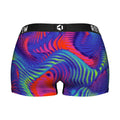 Women's Boy Shorts - Rainbow Trips by Rock 'Em Socks