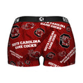 Women's Boy Shorts - South Carolina Gamecocks - Logo All-Over by Rock 'Em Socks