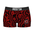 Women's Boy Shorts - South Carolina Gamecocks - Wavy Checkers by Rock 'Em Socks