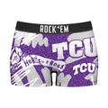 Women's Boy Shorts - TCU Horned Frogs - Team Blast by Rock 'Em Socks