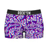 Women's Boy Shorts - TCU Horned Frogs - Twisted Wordmark