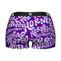 Women's Boy Shorts - TCU Horned Frogs - Twisted Wordmark by Rock 'Em Socks