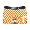 Women's Boy Shorts - Tennessee Volunteers - Full Checkerboard