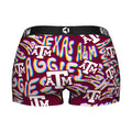 Women's Boy Shorts - Texas A&M Aggies - Twisted Wordmark by Rock 'Em Socks