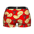 Women's Boy Shorts - Texas Tech Red Raiders - Tortillas All-Over by Rock 'Em Socks
