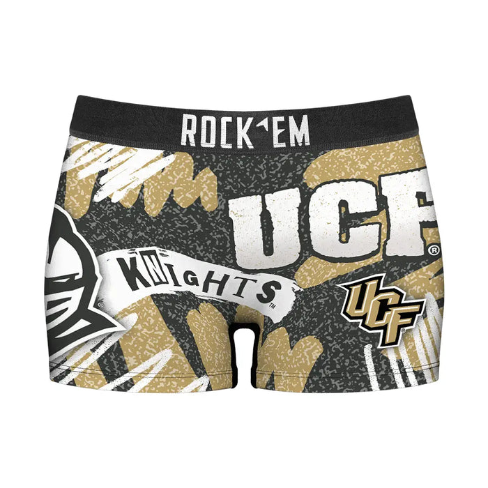 Women's Boy Shorts - UCF Knights - Team Blast by Rock 'Em Socks