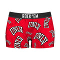 Women's Boy Shorts - UNLV Rebels - Logo All-Over by Rock 'Em Socks
