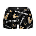 Women's Boy Shorts - Vanderbilt Commodores - Logo All-Over by Rock 'Em Socks