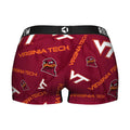 Women's Boy Shorts - Virginia Tech Hokies - Logo All-Over by Rock 'Em Socks